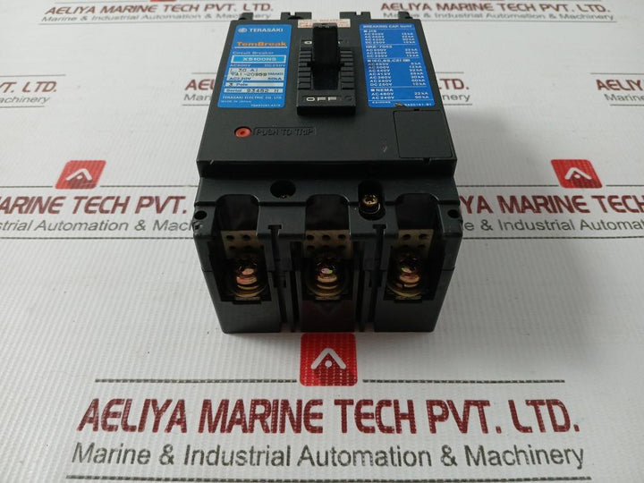 Circuit Breaker Dc250V 3 Pole Xs100Ns Terasaki Electric