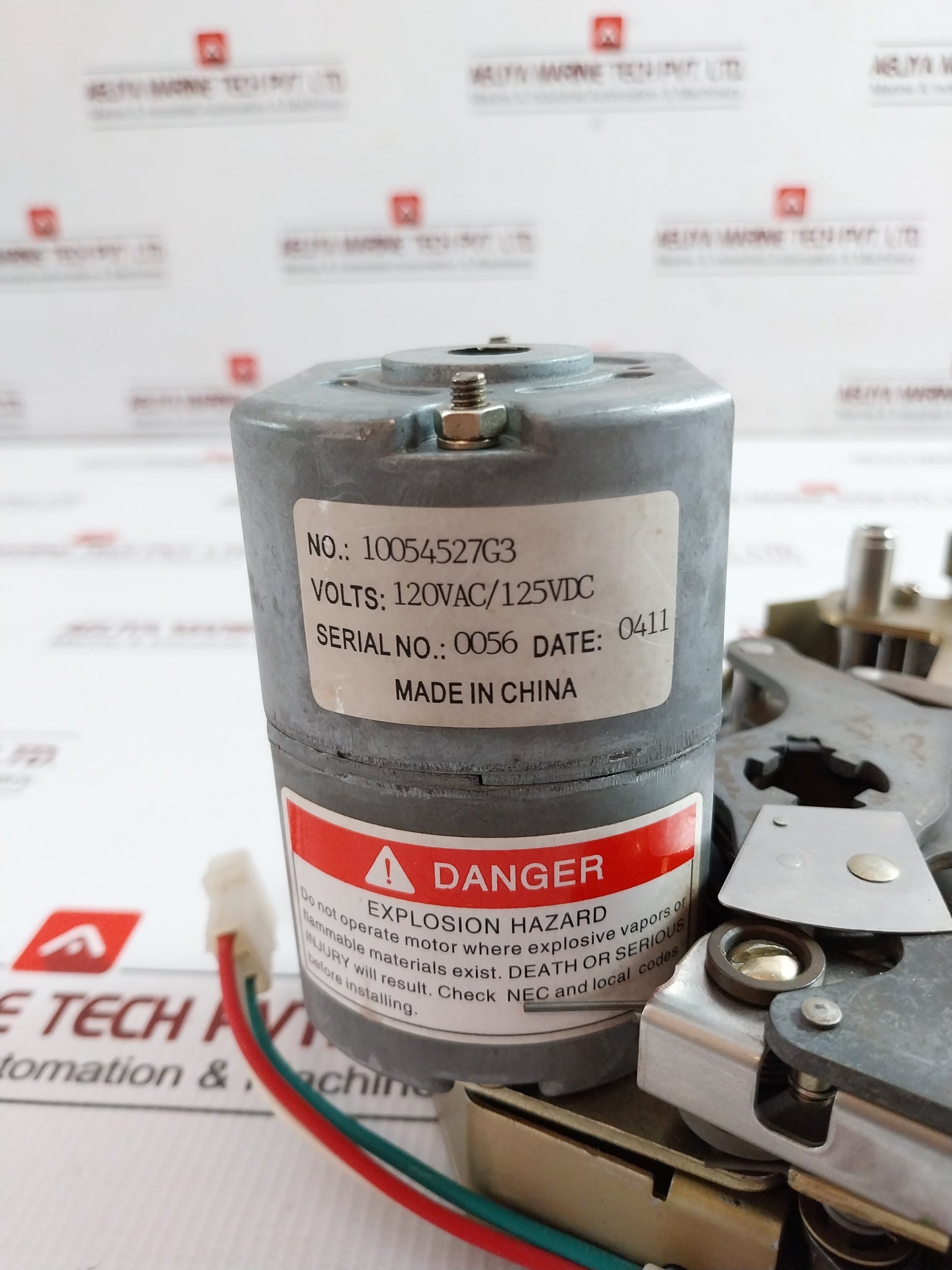 Circuit Breaker Electric Operator Assembly 120Vac 50/60H General Electric Spe120