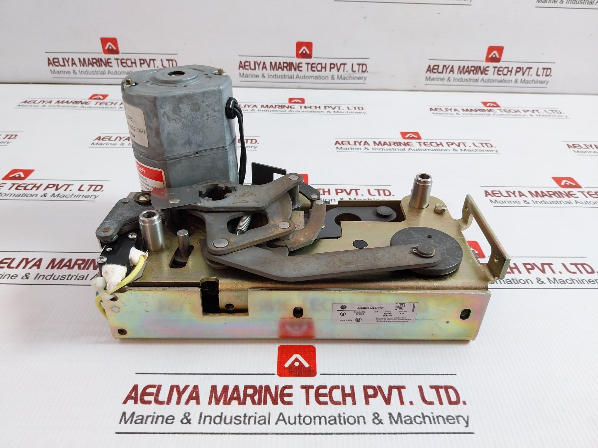 Circuit Breaker Electric Operator Assembly 120Vac 50/60H General Electric Spe120