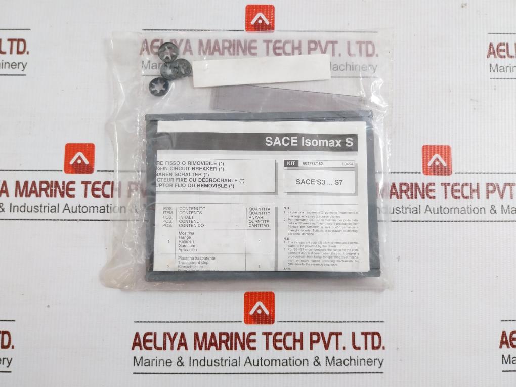 Circuit Breaker Sace S3L Abb 3A 400V A.C