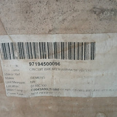 Circuit Breaker With Coil 3Vf3111-2Bq41-1Ga0 Siemens Uimp-8 Kv