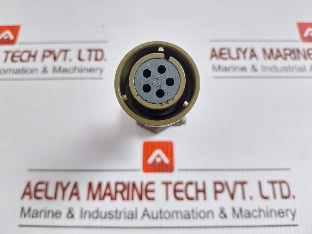 Circular Mil Spec Connector Ca 3106 E16S-8S-b-f 80 Itt Cannon