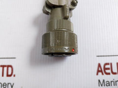 Circular Mil Spec Connector Ca 3106 E16S-8S-b-f 80 Itt Cannon
