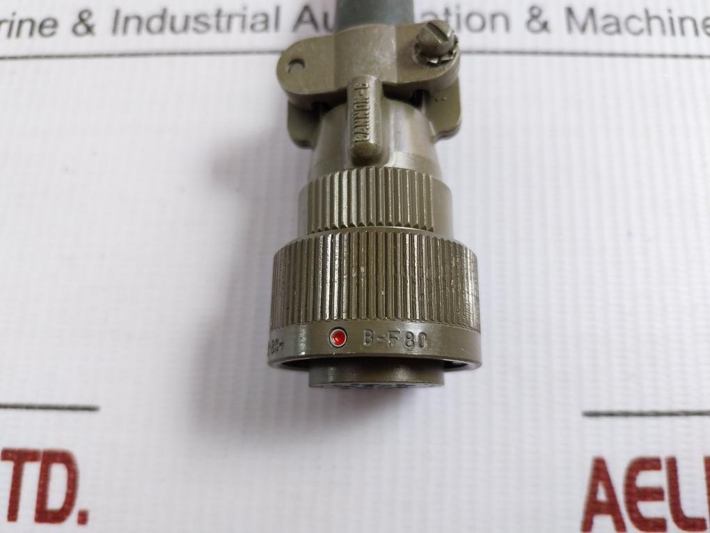 Circular Mil Spec Connector Ca 3106 E16S-8S-b-f 80 Itt Cannon