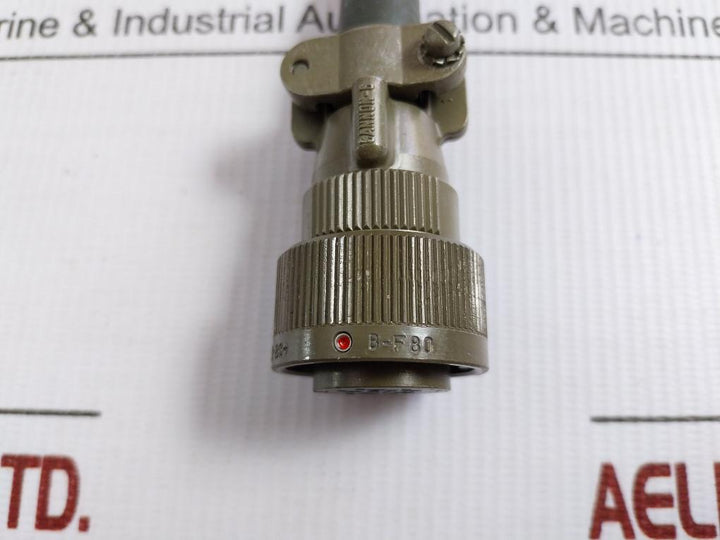 Circular Mil Spec Connector Ca 3106 E16S-8S-b-f 80 Itt Cannon