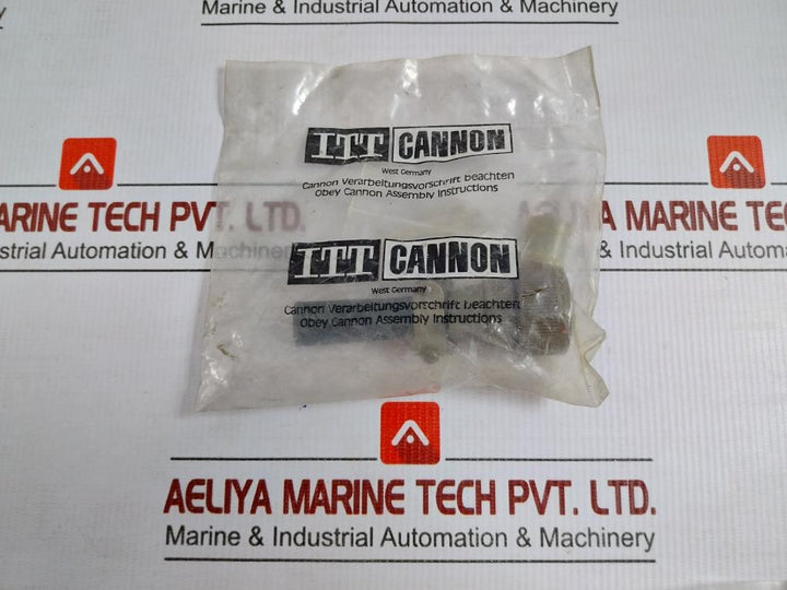 Circular Mil Spec Connector Ca 3106 E16S-8S-b-f 80 Itt Cannon