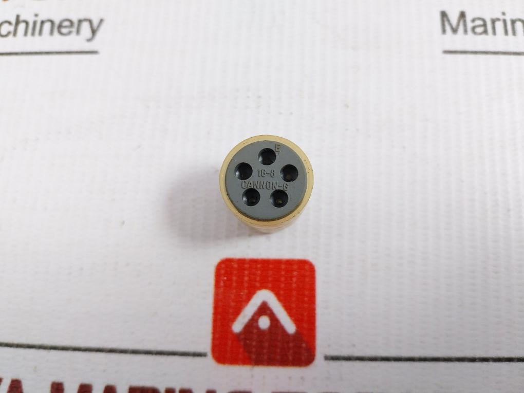Circular Mil Spec Connector Ca 3106 E16S-8S-b-f 80 Itt Cannon