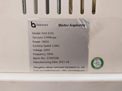Circulating Water Vacuum Pump Shz-d(Iii) Laboao 220V 180W 50Hz