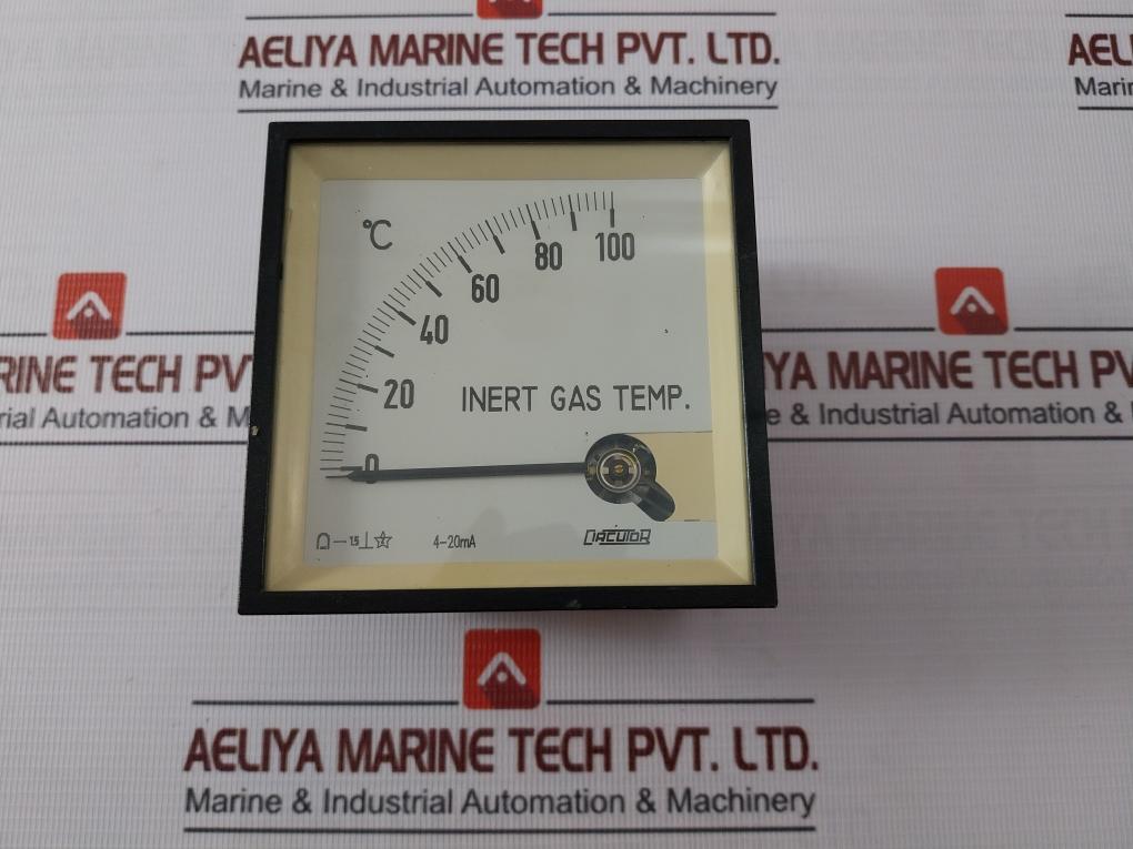 Circutor 168B2125 Inert Gas Temperature Meter 4-20Ma 0-100°C