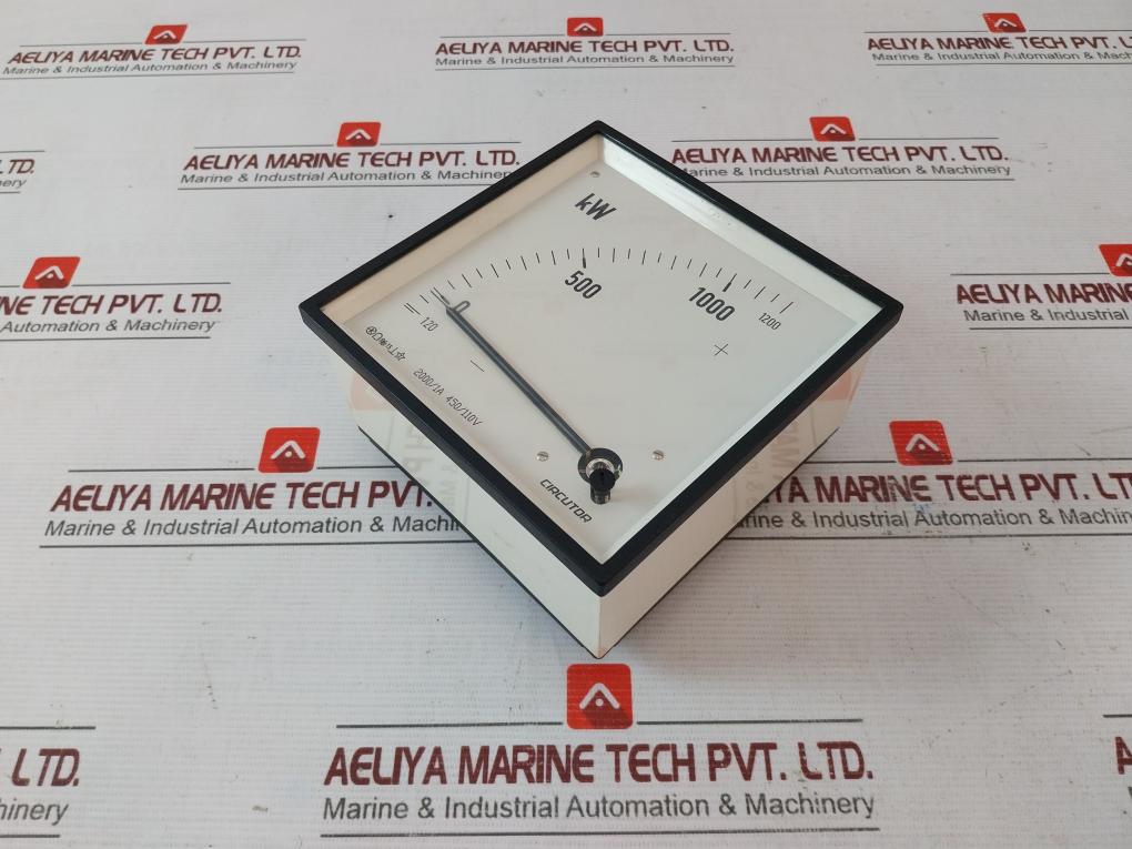 Circutor Wattmeter Wtc144A 2000/1A 450/110V 45-65 Hz 300V