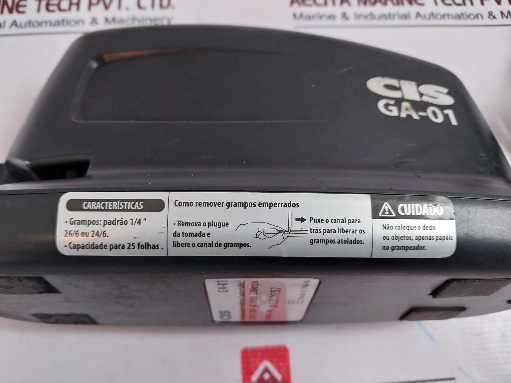 Cis Ga-01 Grampeador Eletrico/ Electric Stapler 110V-120V Ac 60Hz 2.0A 25 Sheet