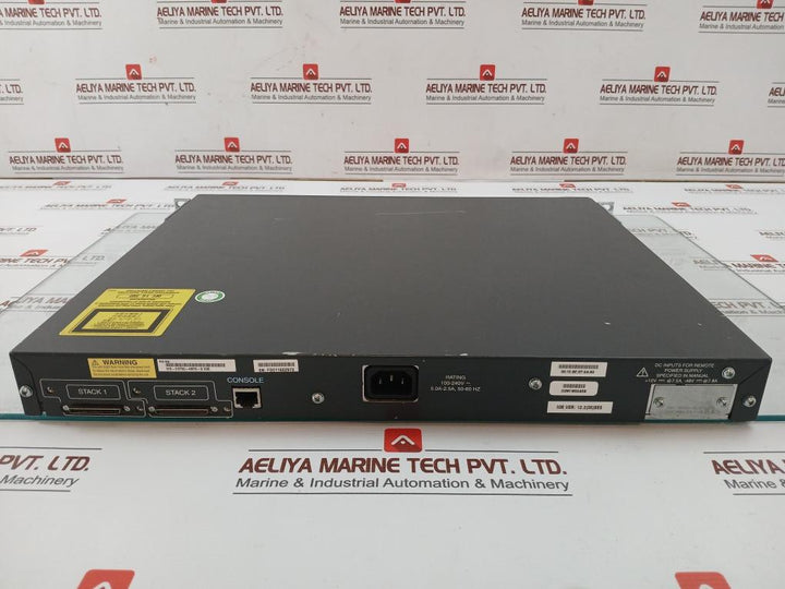 Cisco-Systems-100-240V-50-60Hz-Rev-B0-48-port-Ethernet-Switch-Ws-c3750-48Ps-s-210110-3