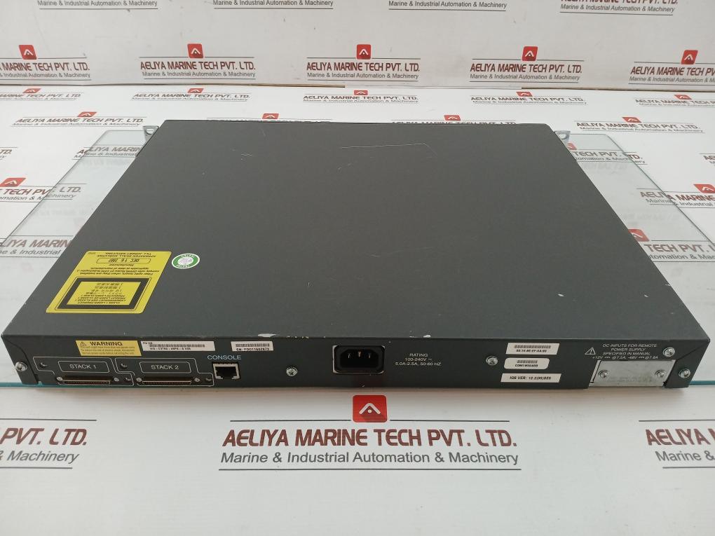 Cisco-Systems-100-240V-50-60Hz-Rev-B0-48-port-Ethernet-Switch-Ws-c3750-48Ps-s-210110-8