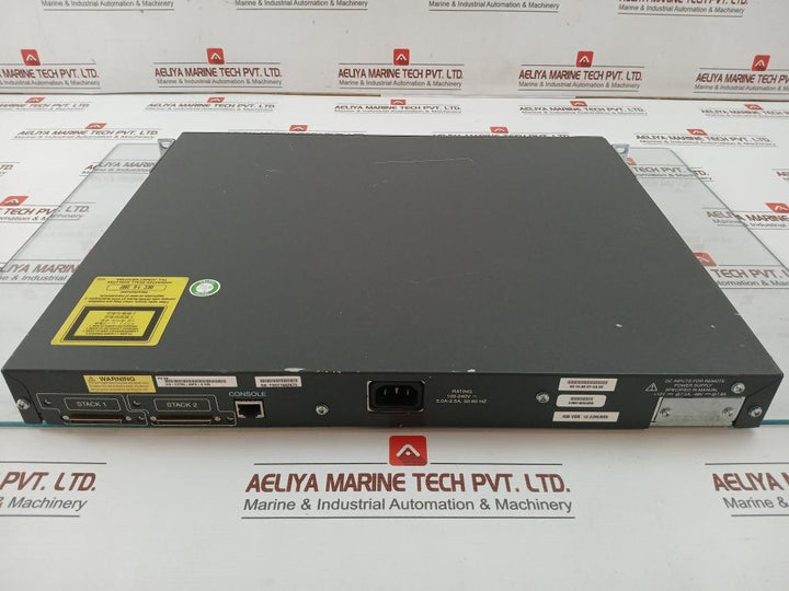 Cisco-Systems-100-240V-50-60Hz-Rev-B0-48-port-Ethernet-Switch-Ws-c3750-48Ps-s-210110-8