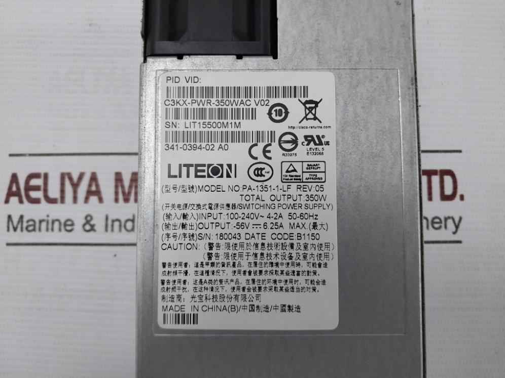 Cisco 2290-10-1086 Managed Network Switch 350W Gfc0412Ds Pa-1351-1-lf