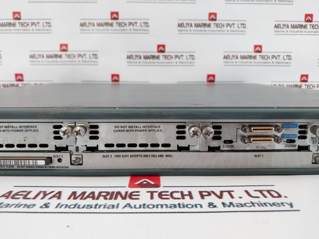 Cisco 2800 Series 2801 Integrated Services Router 5A 100-240V~ 50/60Hz