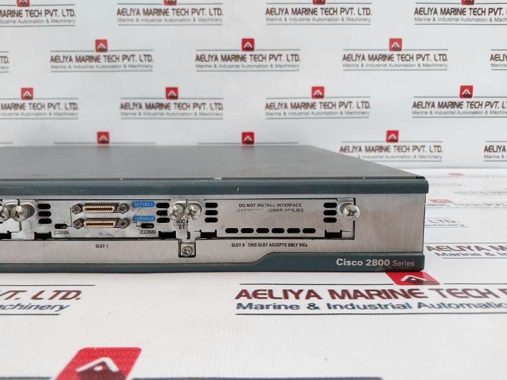 Cisco 2800 Series 2801 Integrated Services Router 5A 100-240V~ 50/60Hz