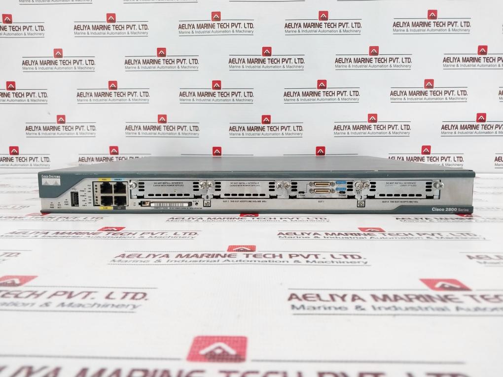 Cisco 2800 Series 2801 Integrated Services Router 5A 100-240V~ 50/60Hz