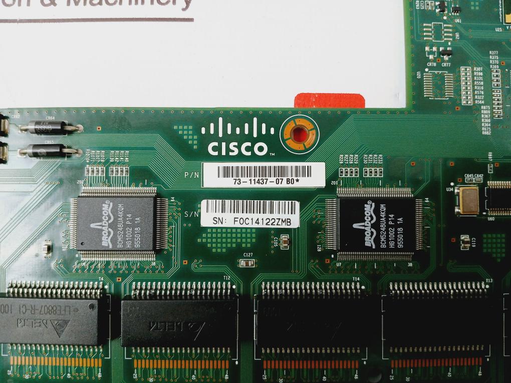 Cisco 73-11437-07 B0 Network Switch Motherboard 28-8294-05