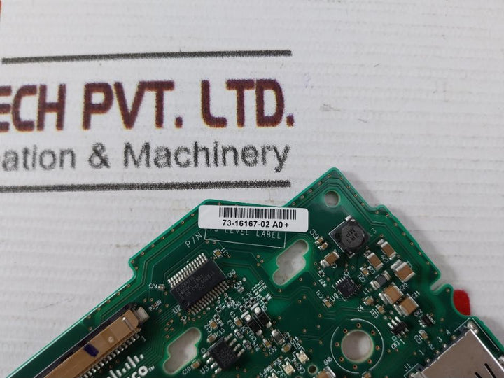 Cisco 73-16167-02 Front Input/Output Panel Board Pcb Card 94V