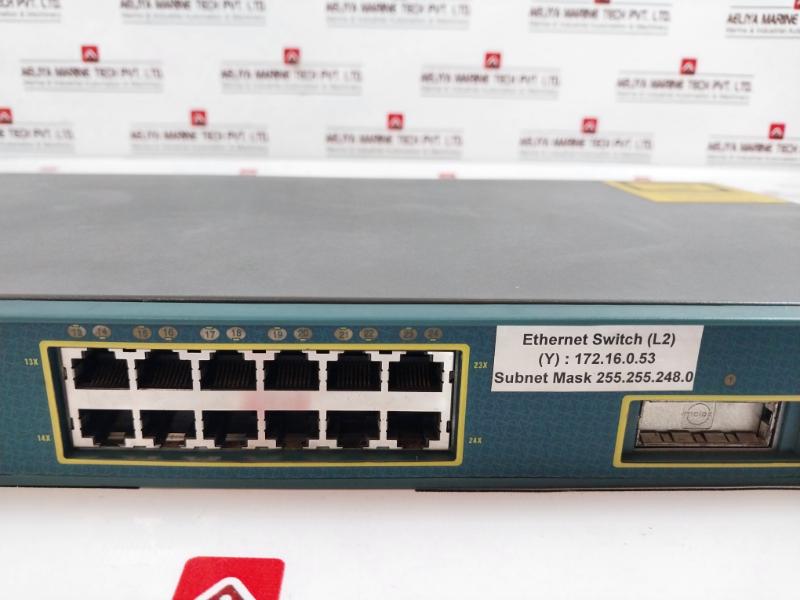 Cisco Catalyst 2950 Series Ethernet Switch Ws-c2950G-24-ei 50-60Hz 172.16.0.53