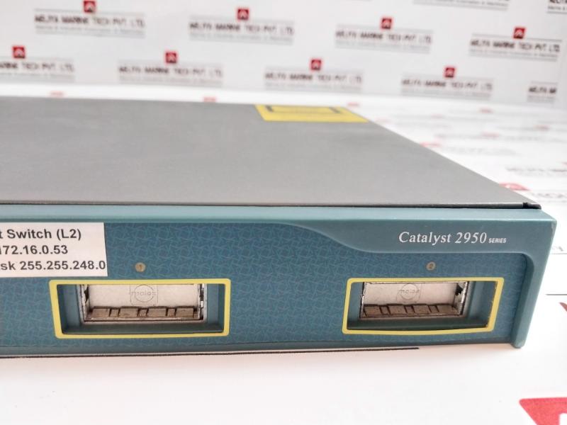 Cisco Catalyst 2950 Series Ethernet Switch Ws-c2950G-24-ei 50-60Hz 172.16.0.53