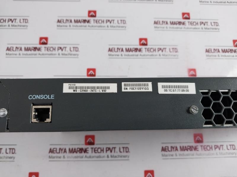 Cisco Catalyst Wsc296024Tcl Ports Managed Switch 2960 Series 172.16.0.53 50-60Hz