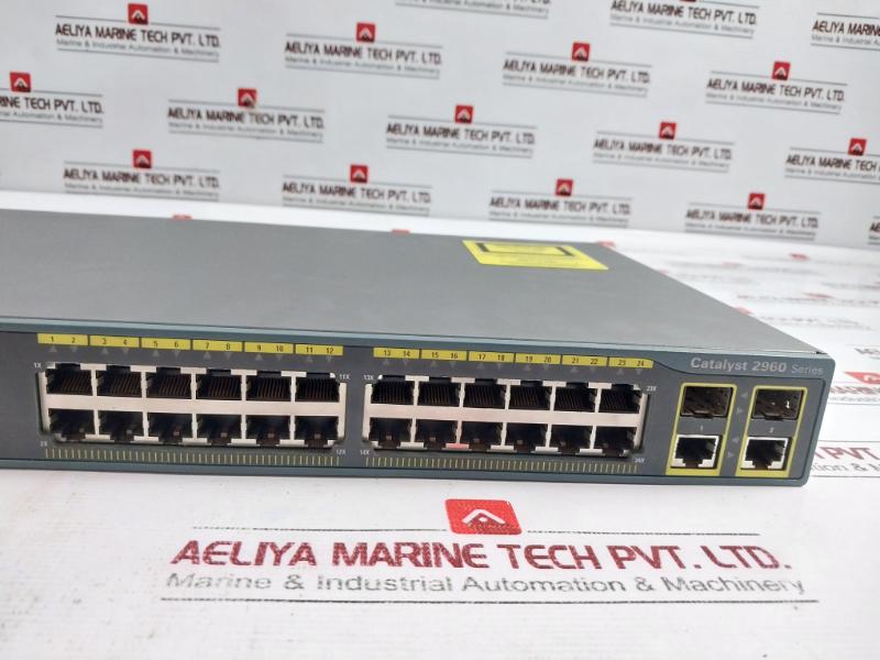 Cisco Catalyst Wsc296024Tcl Ports Managed Switch 2960 Series 172.16.0.53 50-60Hz