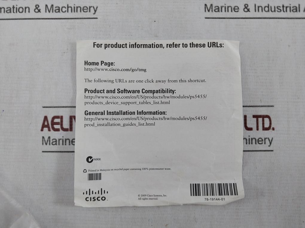 Cisco Glc-lh-sm Ethernet Transceiver Module Class 1 21Cfr1040.10