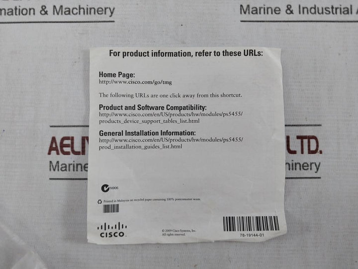 Cisco Glc-lh-sm Ethernet Transceiver Module Class 1 21Cfr1040.10