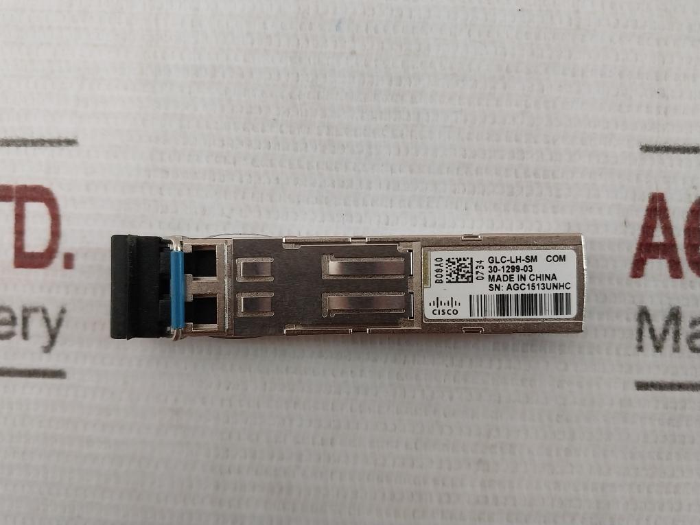 Cisco Glc-lh-sm Transceiver Module 30-1299-03 Sfct-5798Pz-cs3 Cn8Id42Aac