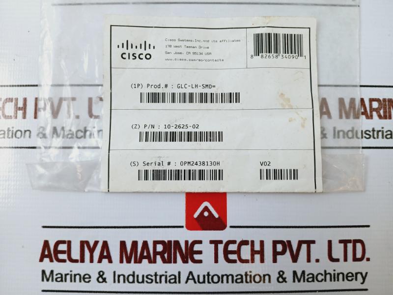 Cisco Glc-lh-smd Sfp Module, Class 1 Ext 6/2007 1040.10 Cbd9h Transceiver Module