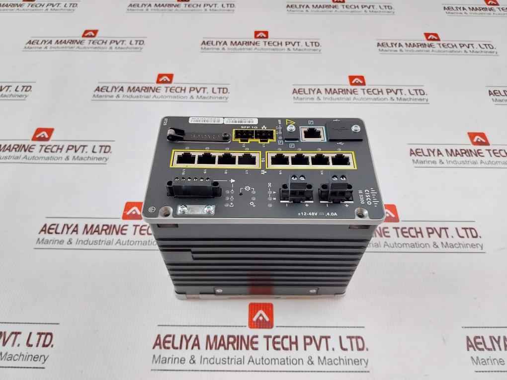 Cisco Ie-3300-8T2S-e Rugged Industrial Ethernet Switch 8 10/100 Tx 2 Sfp 8T2S