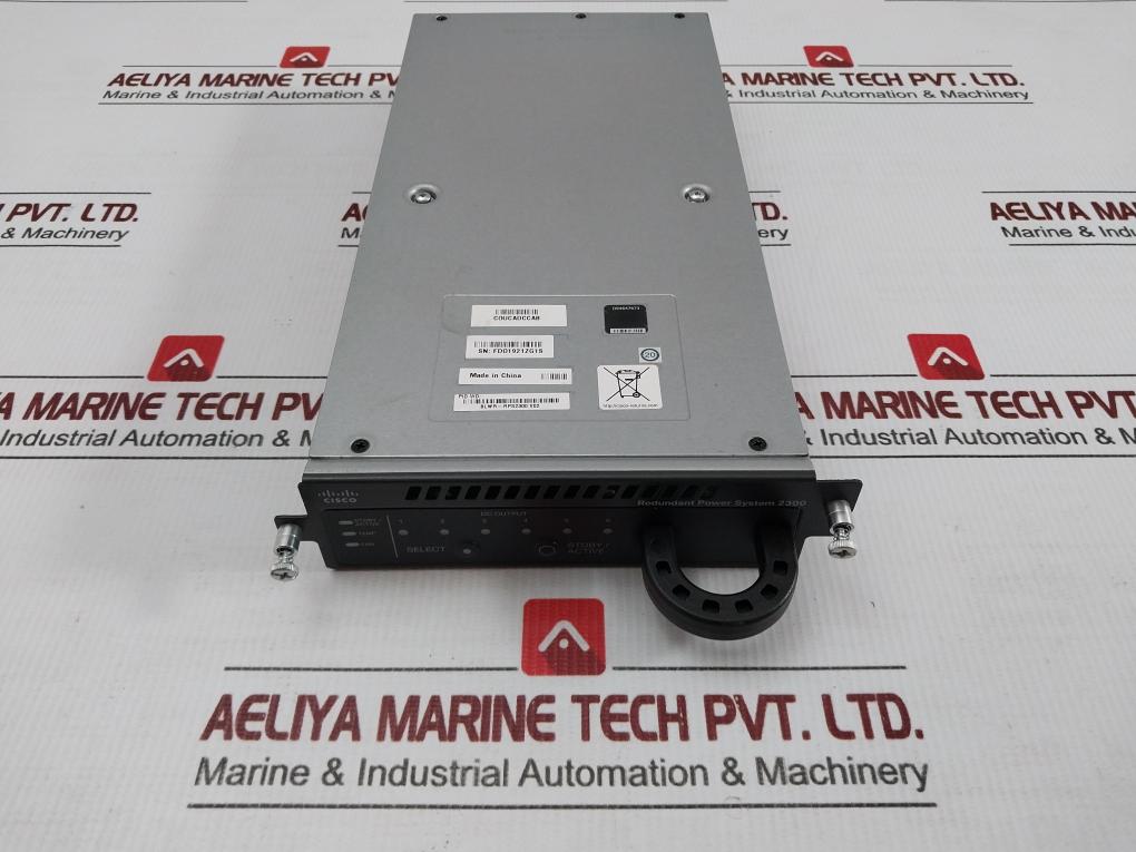 Cisco Redundant Power System 100-240V 10-5A 50-60Hz Part No Pwr-rps2300