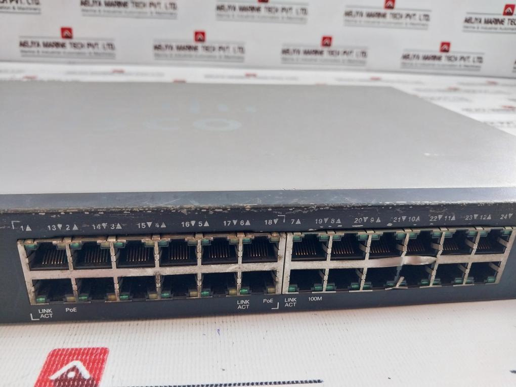 Cisco Small Business SF200-24P 24-PORT 10/100 PoE Ethernet Smart Switch