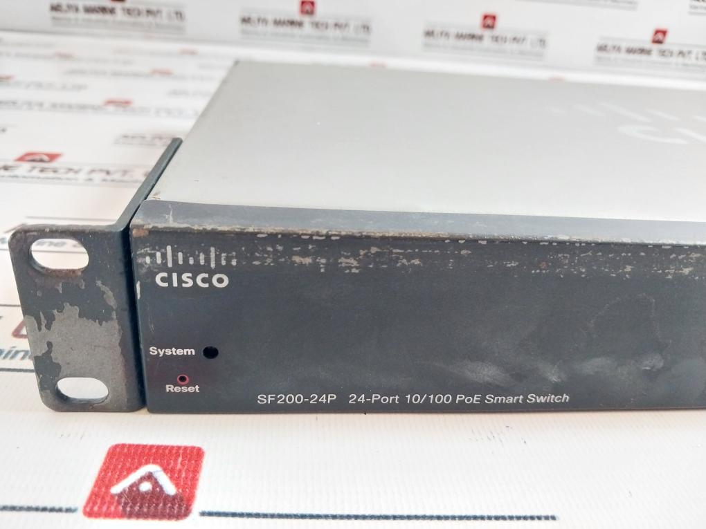 Cisco Small Business SF200-24P 24-PORT 10/100 PoE Ethernet Smart Switch
