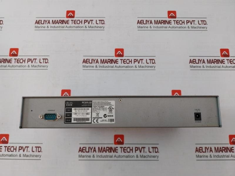 Cisco Sf300-08 Managed Switch Set E317539 100-240V- 50/60Hz 0.5A 12V-1A