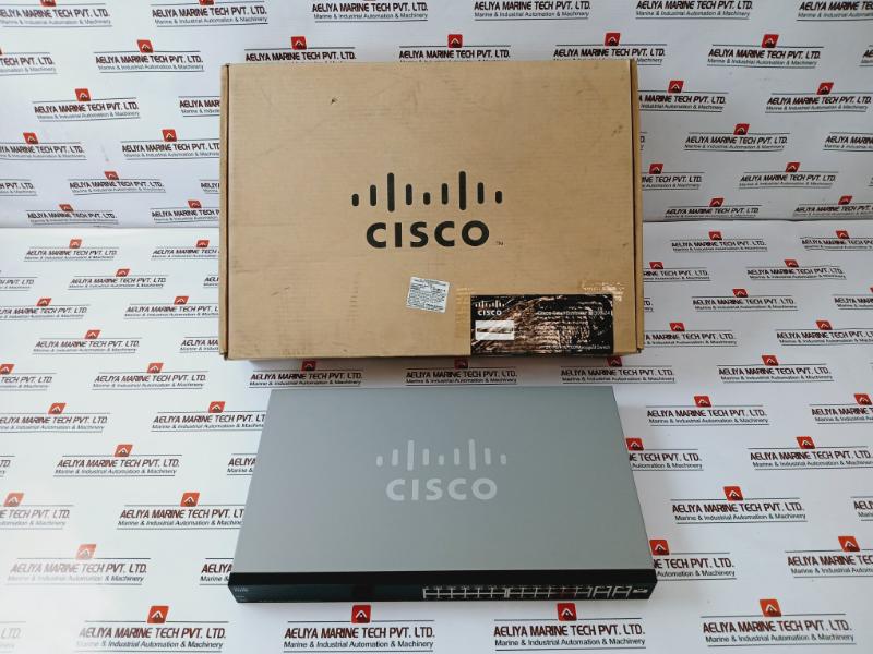 Cisco Sf300-24 24-port 10/100 Managed Switch Model W/ Gigabit Uplinks 3534404400