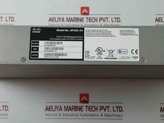 Cisco Sf300-24 Managed Ethernet Switch E187300