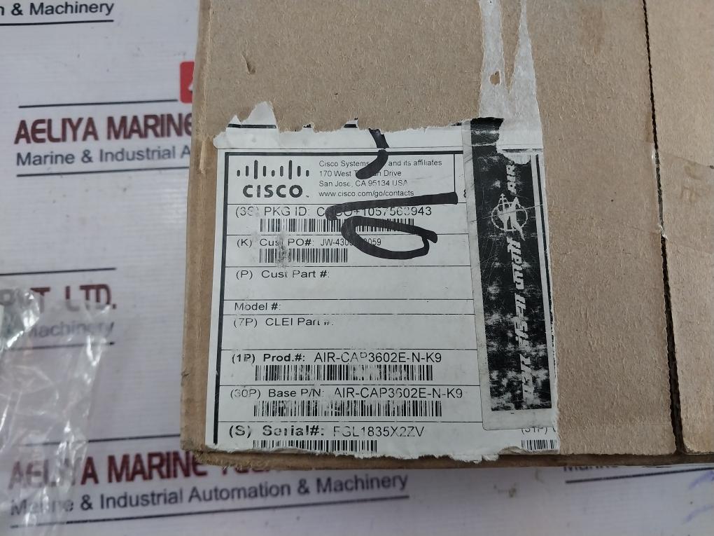 Cisco System AIR-CAP3602E-N-K9 11N Dual Band Access Point