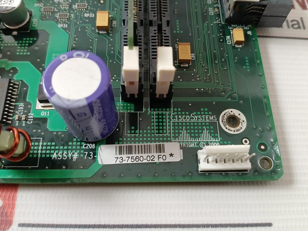 Cisco Systems 73-7560-02 Motherboard Cbncf6G002 94V-0 St-104 100Mhz 64Mb