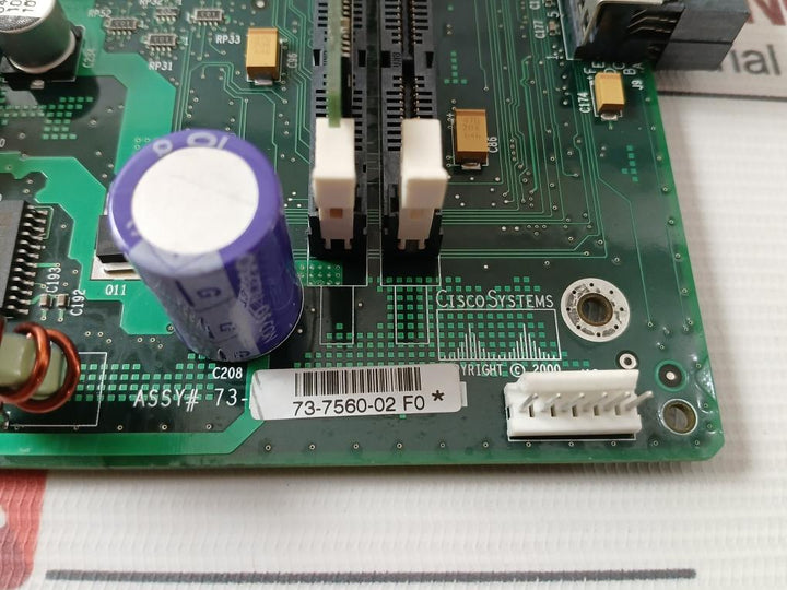 Cisco Systems 73-7560-02 Motherboard Cbncf6G002 94V-0 St-104 100Mhz 64Mb