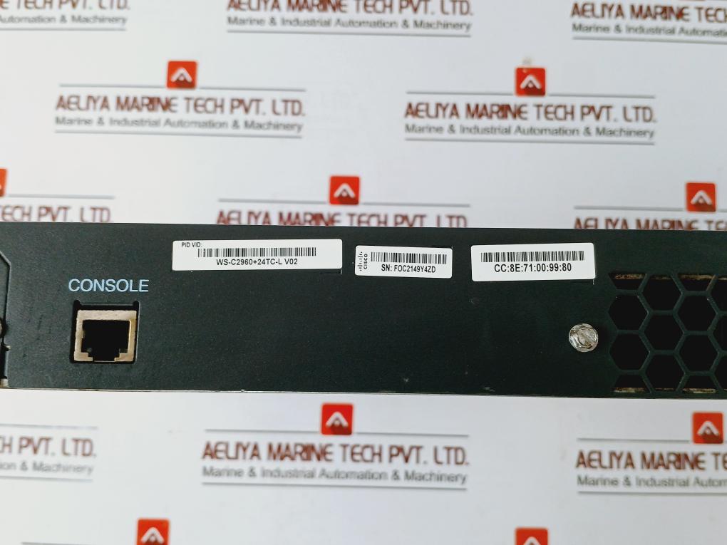 Cisco Systems Ws-c2960+24tc-l Catalyst Ports Managed Switch 800-40261-02 B0