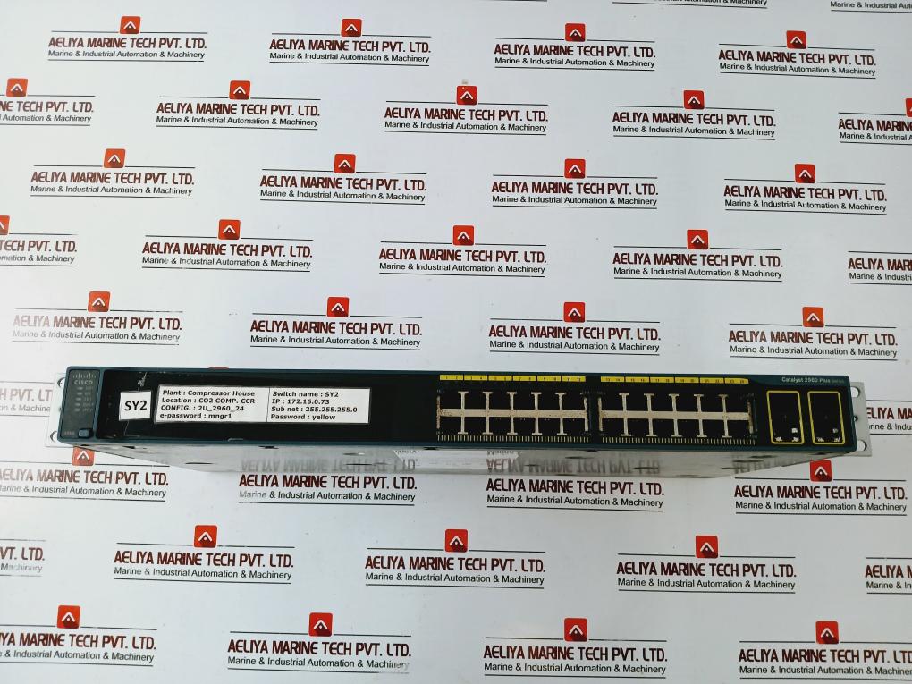 Cisco Systems Ws-c2960+24tc-l Catalyst Ports Managed Switch 800-40261-02 B0