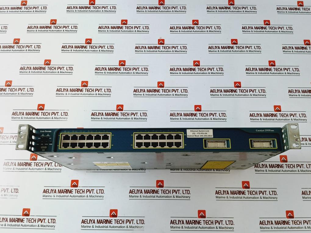 Cisco Ws-c2950g-24-ei Catalyst 2950 Ports Managed Switch 50-60hz 200-240v