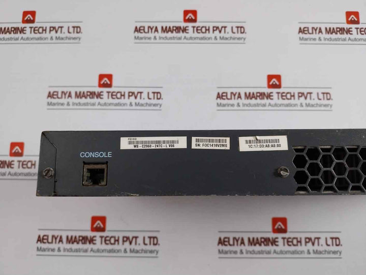 Cisco Ws-c2960-24Tc-l Catalyst Switch 24-port Fast Ethernet W/ 2 Gigabit Uplinks