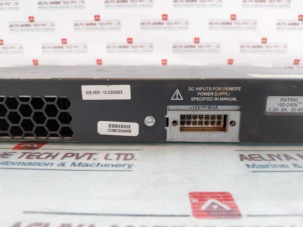 Cisco WS-C2960-24TT-L Catalyst 2960 24-Port Fast Ethernet Switch 100-240V~