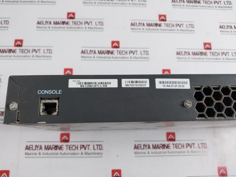Cisco Ws-c296024Tcl Catalyst Ports Managed Switch 2960 Series Switch 172.16.0.23
