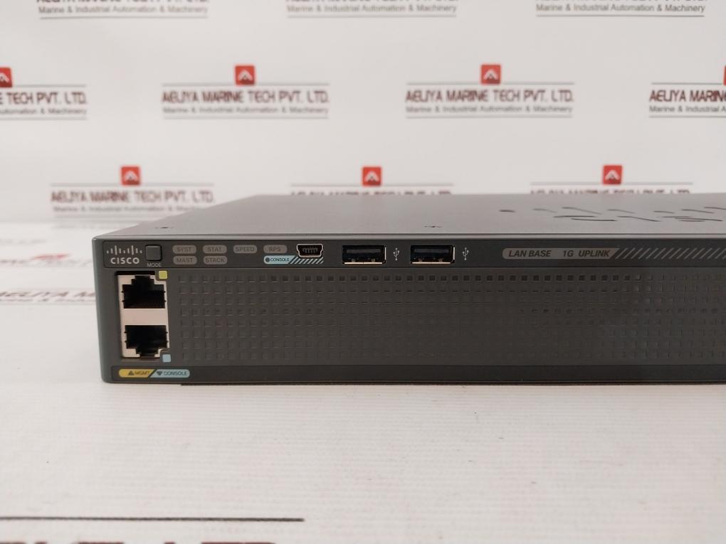 Cisco Ws-c2960X-24Ts-in Lan Base Switch 100-240V 12V-5A