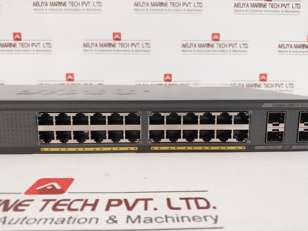Cisco Ws-c2960X-24Ts-in Lan Base Switch 100-240V 12V-5A